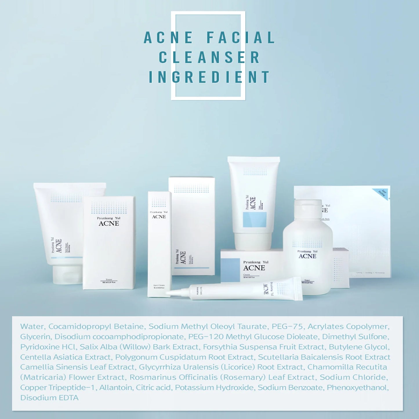 ACNE Facial Cleanser 120ml: limpia y calma la piel