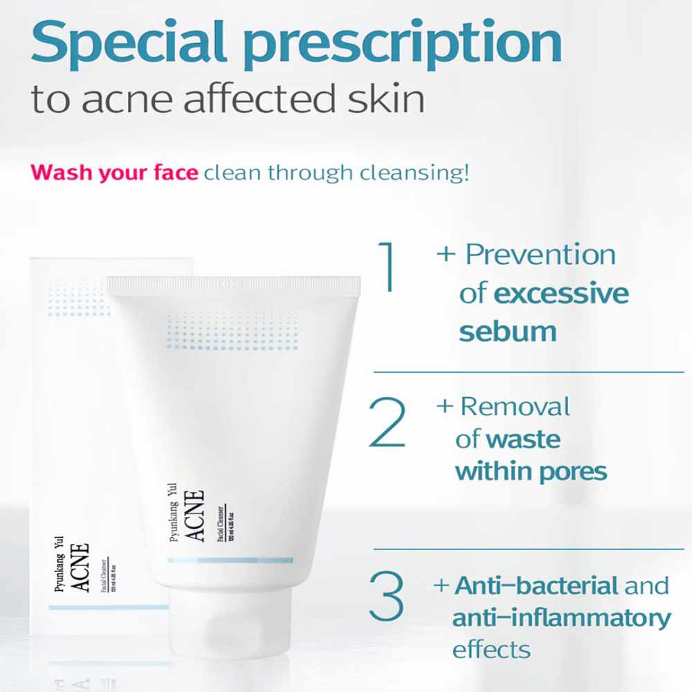 ACNE Facial Cleanser 120ml: limpia y calma la piel