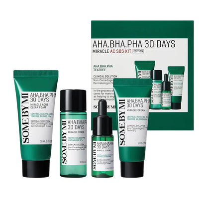 AHA.BHA.PHA 30 Days Miracle AC SOS Kit - limpieza profunda 