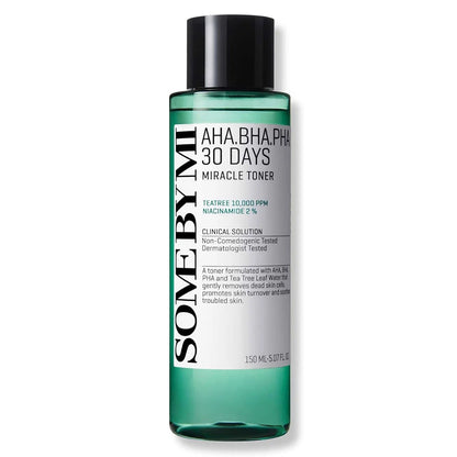  AHA.BHA.PHA 30 Days Miracle Toner 150ml  – Exfoliante y Calmante