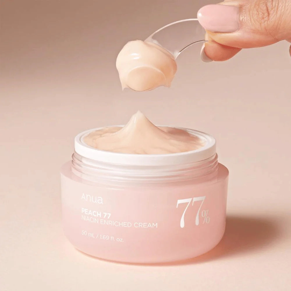 Crema enriquecida con niacina Peach 77 50 ml