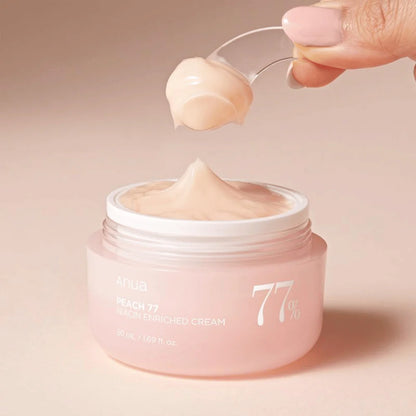 Crema enriquecida con niacina Peach 77 50 ml