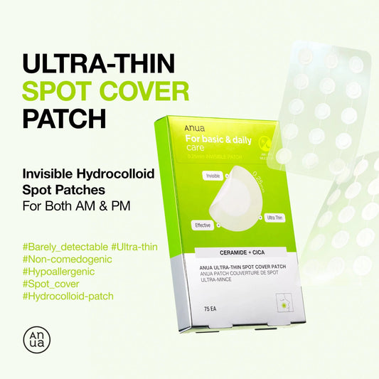 Ultra Thin Spot Cover Patch (75 unidades) - Reducen la inflamación