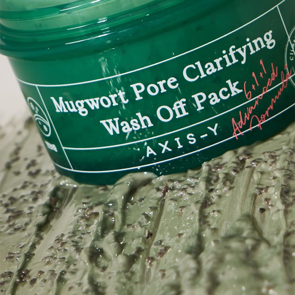 Mugwort Pore Clarifying Wash Off Pack 100ml - Limpia profundamente 