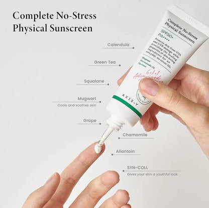 Complete No-Stress Physical Sunscreen 50ml - 100% mineral