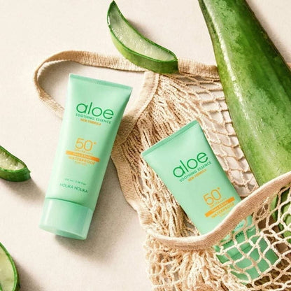 Holika Holika Aloe Waterproof Sun Cream SPF50+ – textura ligera y calmante