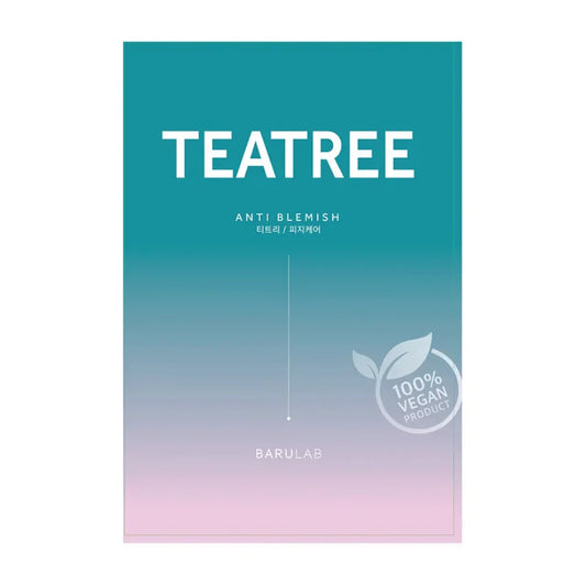 The Clean Vegan TEATREE Mask - calma inflamación
