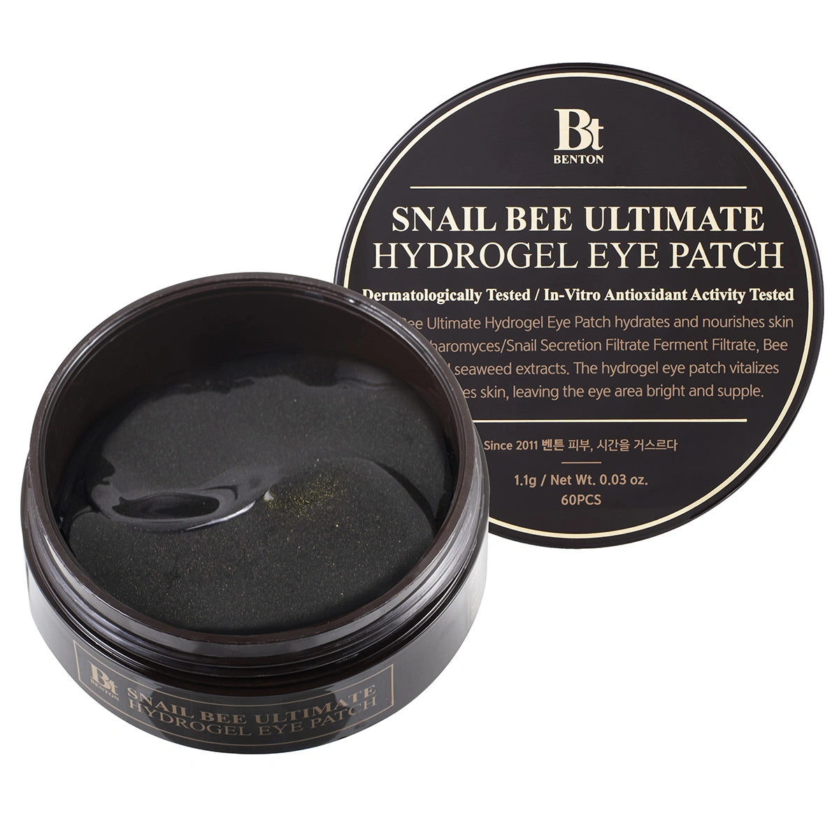 Snail Bee Ultimate Hydrogel Eye Patch 1.1g60pcs* - Repara y hidrata