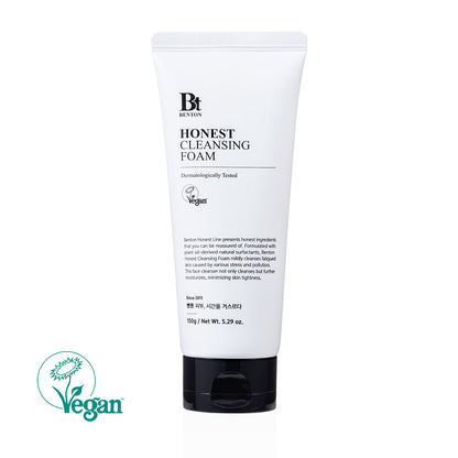 Honest Cleansing Foam 150g - limpiador suave e hidratante