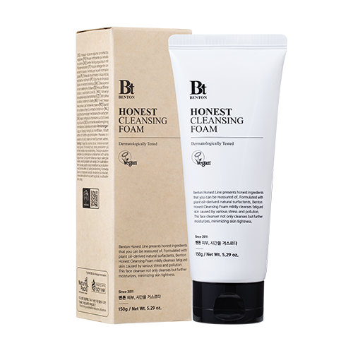 Honest Cleansing Foam 150g - limpiador suave e hidratante