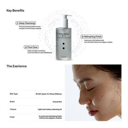 Squalene Reset Pore Deep Cleansing Oil -suaviza la textura