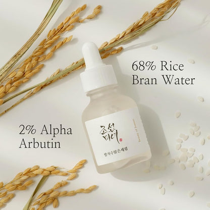 Glow Deep Serum: Rice + Alpha Arbutin (30ml) - ilumina y suaviza