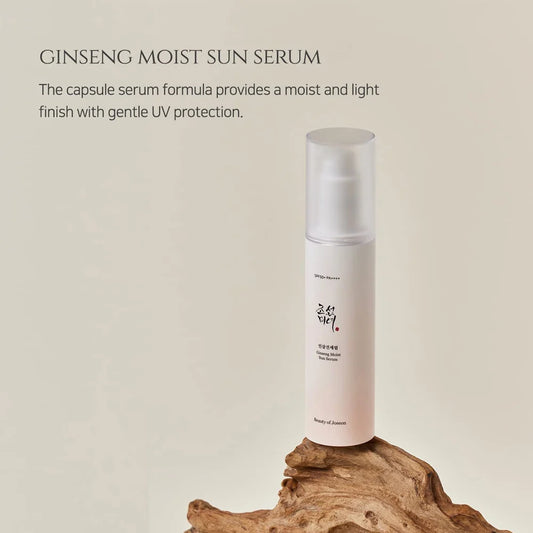 Ginseng Sun Serum SPF 50+ PA++++ (50ml) -  Aporta glow natural 