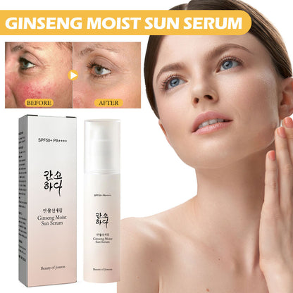 Ginseng Sun Serum SPF 50+ PA++++ (50ml) -  Aporta glow natural 