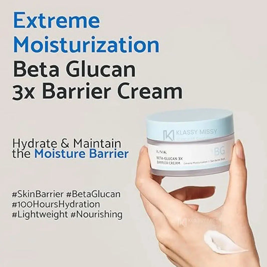 Beta Glucan 3X Barrier Cream 50ml - Hidratación profunda