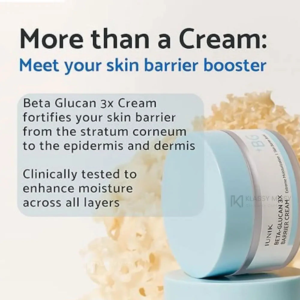 Beta Glucan 3X Barrier Cream 50ml - Hidratación profunda