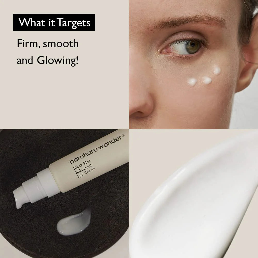 Black Rice Bakuchiol Eye Cream (20ml) - firmeza y luminosidad