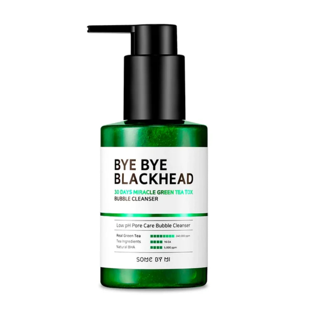 Bye Bye Blackhead 30 Days Miracle Green Tea Tox Bubble Cleanser 120g, 120 g
