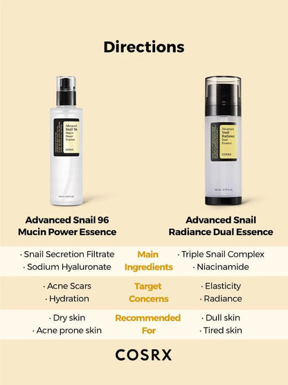 Advanced Snail 92 All In One Cream (80 ml) - Hidratación profunda