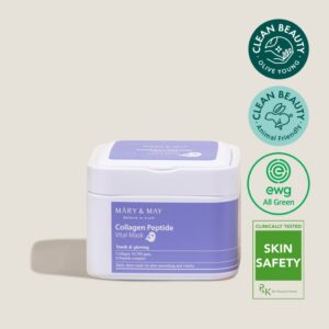 Mascarilla de péptidos de colágeno: hidrata y reafirma (30 unidades)