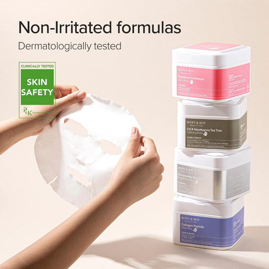 Mascarilla de péptidos de colágeno: hidrata y reafirma (30 unidades)