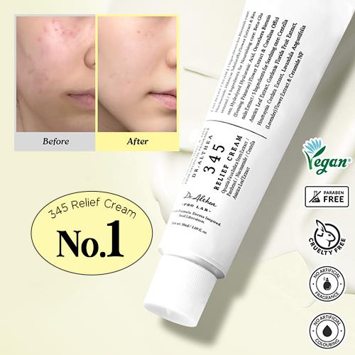 345 Relief Cream – Crema calmante y suavizante 50 ml