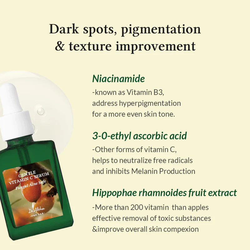 Gentle Vitamin C Serum: suavizante e iluminador (30 ml)