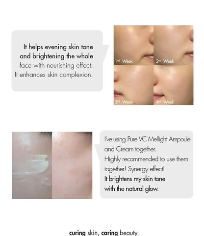 Pure VC Mellight Boosting Essence – Iluminadora e hidratante 145 ml