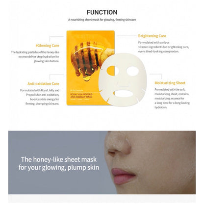 Royal Vita Propolis Antioxidant Mask: nutritiva y revitalizante