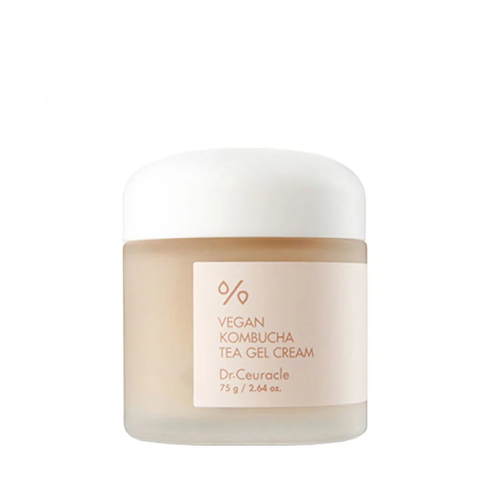 Vegan Kombucha Tea Gel Cream 75g - ligera e hidratante