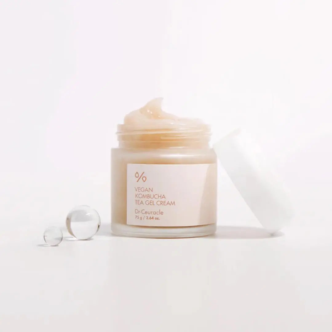 Vegan Kombucha Tea Gel Cream 75g - ligera e hidratante