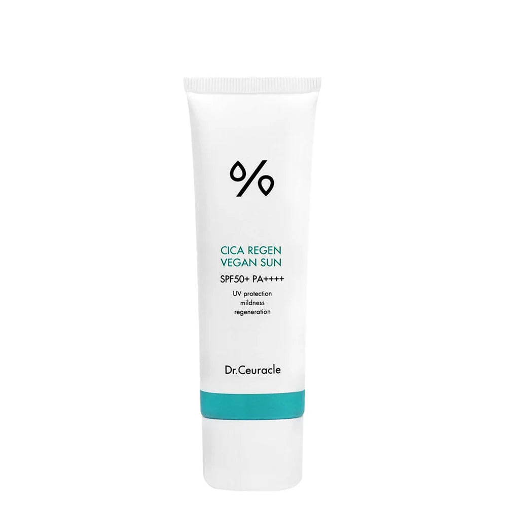 Cica Regen Vegan Sun – Crema solar calmante FPS 50+ 50 ml