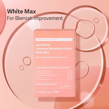  Liposome Glutathione White Max -  suplemento iluminador 