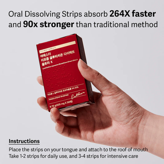 Liposome Glutathione Direct Ultra X - Piel más luminosa