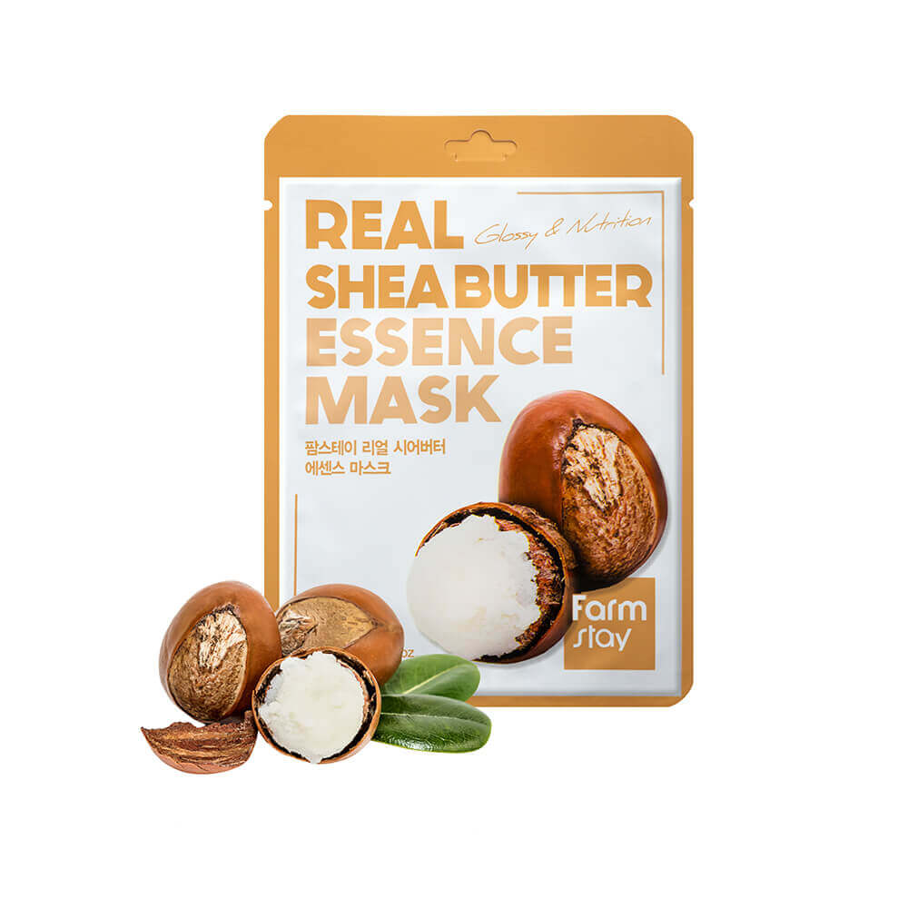 Real Shea Butter Essence Mask: mascarilla nutritiva y calmante