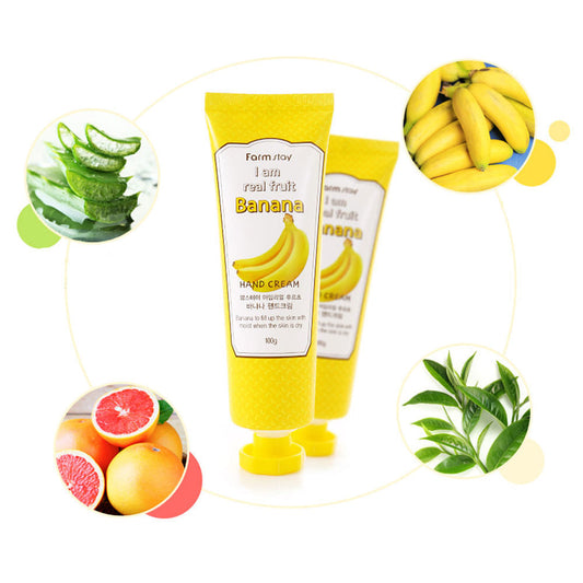 Banana Hand Cream 100ml – Nutritiva y cuidadora 100 ml