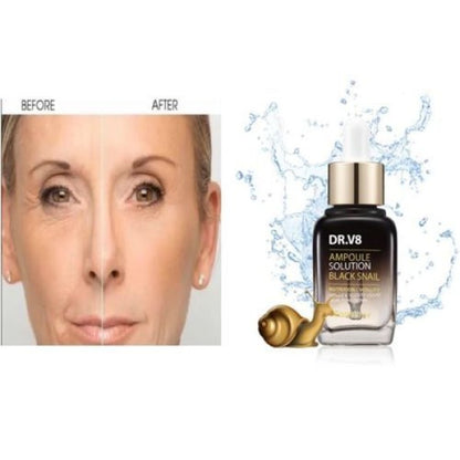 DR-V8 Ampoule Solution Black Snail 30ml – Recuperación y Nutrición