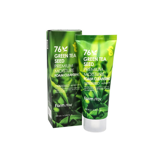 Green Tea Foam Cleanser - purificante e hidratante (100 ml)