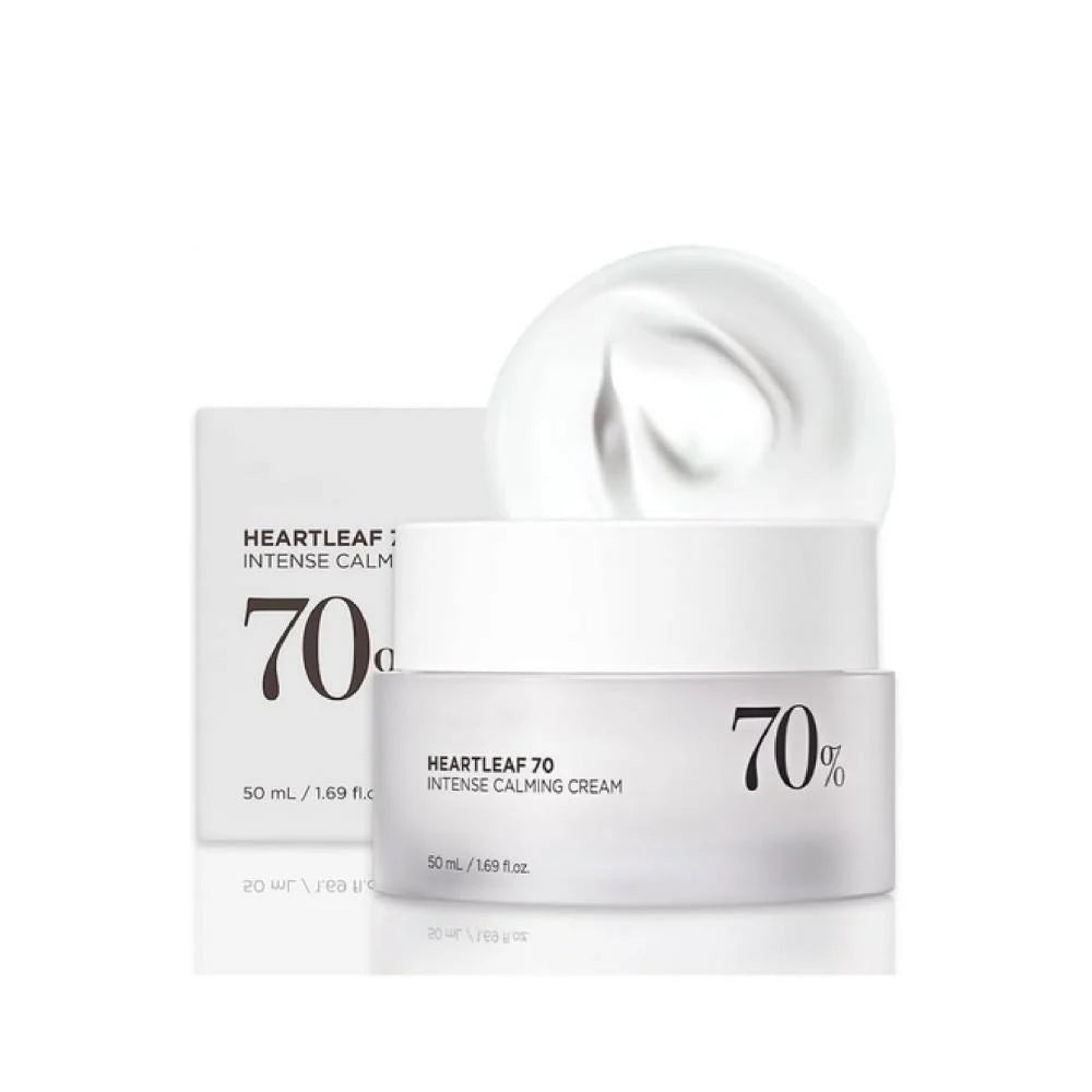 Heartleaf 70% Intense Calming Cream 50 ml -calmante e hidratante
