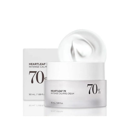 Heartleaf 70% Intense Calming Cream 50 ml -calmante e hidratante