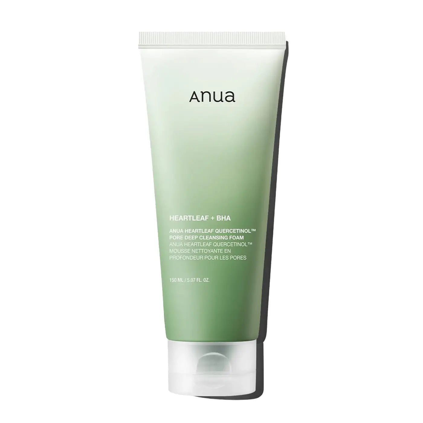 Heartleaf Quercetinol Pore Deep Cleansing Foam (150 ml)-purificante y calmante