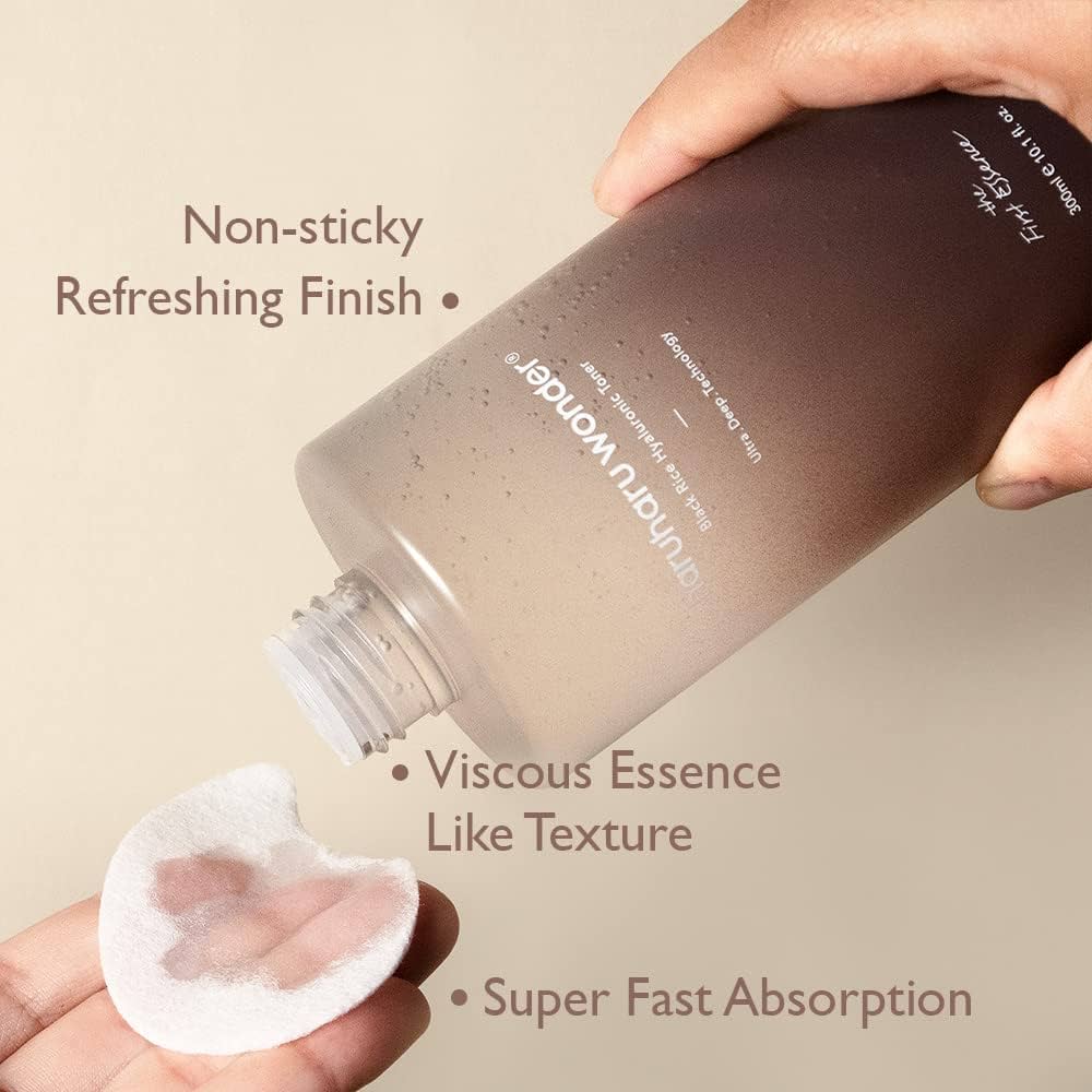 Black Rice Hyaluronic Toner (300ml) - Extra Hidratante y Refrescante