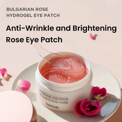 Bulgarian Rose Hydrogel Eye Patch 60ea - Hidrata y ilumina