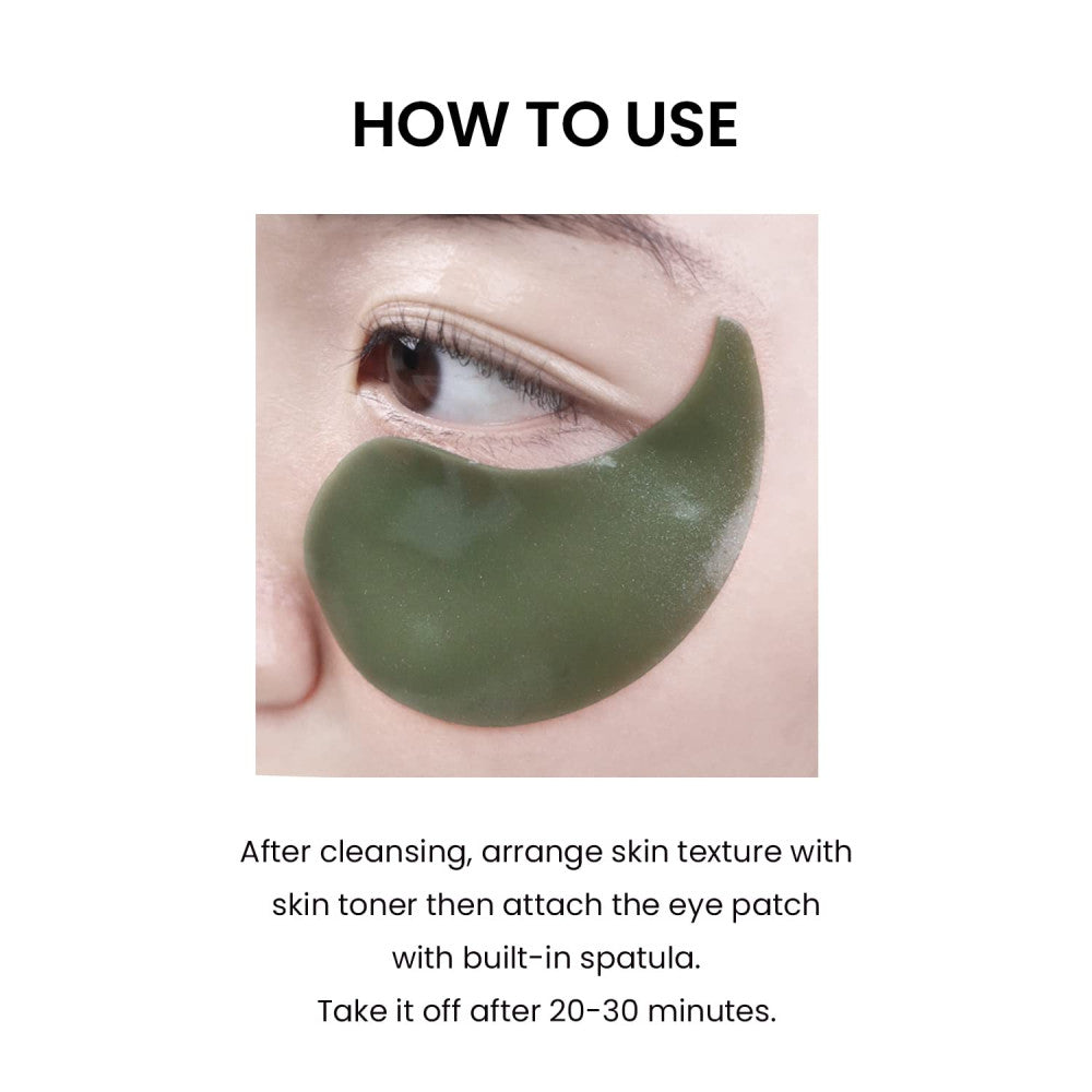 Matcha Biome Hydrogel Eye Patch 60ea -  antioxidante y calmante 