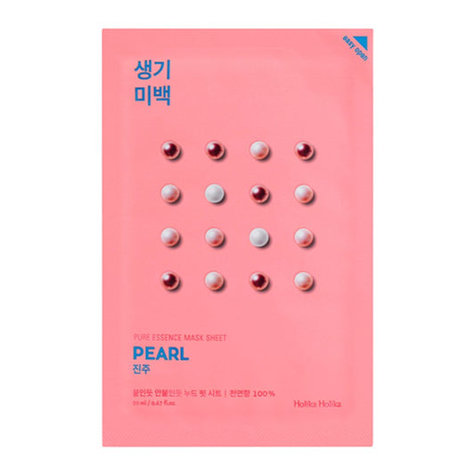  Pure Essence Mask Sheet Pearl 20ml  – Iluminadora y revitalizante