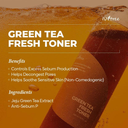 Green Tea Fresh Toner (200 ml) - Calma irritaciones