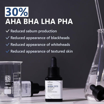 Hyper Acid4 AHA BHA PHA LHA 30 Serum 20ml - mejora la textura