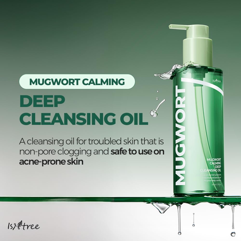 Mugwort Calming Deep Cleansing Oil – Limpieza calmante 200 ml