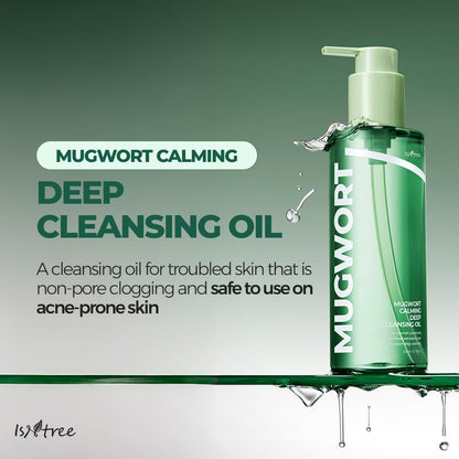 Mugwort Calming Deep Cleansing Oil – Limpieza calmante 200 ml