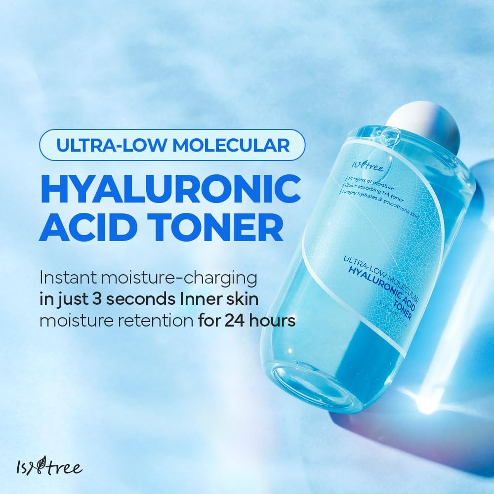 Ultra-Low Molecular Hyaluronic Acid Toner 300ml: hidratante y calmante